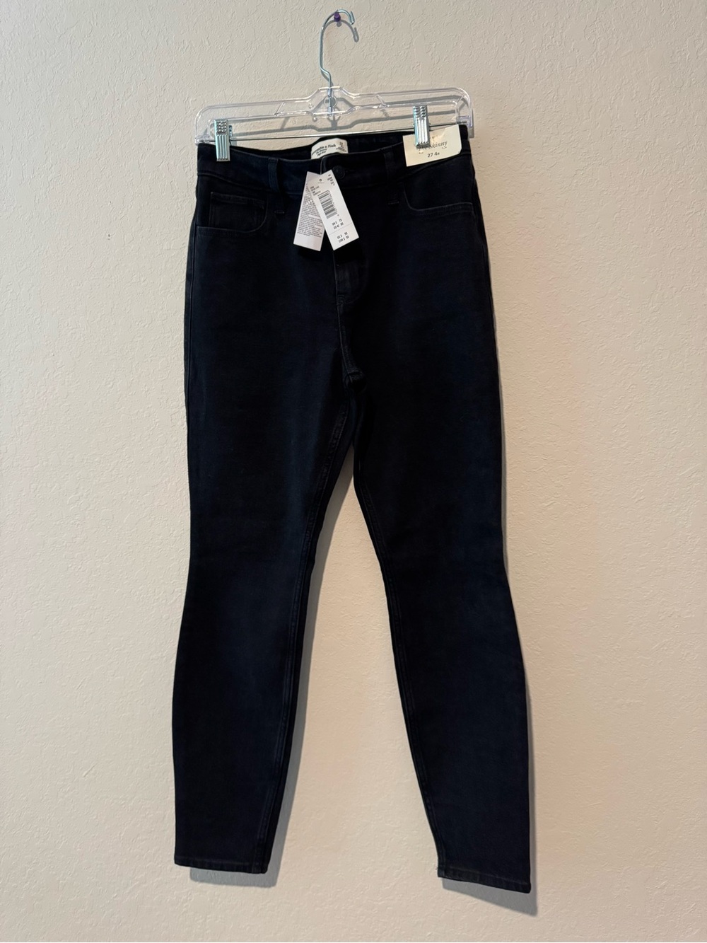 Abercrombie & Fitch Black Skinny Jeans